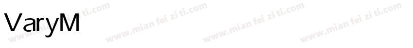 Vary Medium字体转换